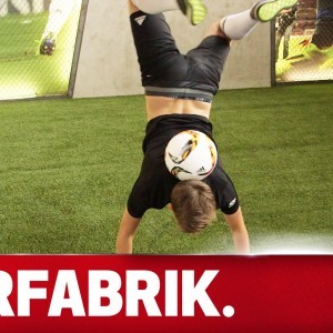 Tricks and Skills at the Launch of the Bundesliga's New Torfabrik Ball