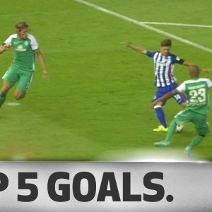 Top 5 Goals - Volland, Calhanoglu and More with Incredible Strikes