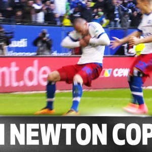 Explosion Celebration - Hamburg's Josip Drmic Copies NFL's Cam Newton