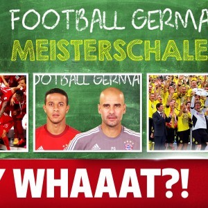 Guardiola, Lahm & Thiago – Football German: Meisterschale