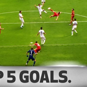 Top 5 Goals - Ribery, Aubameyang, Chicharito and More!
