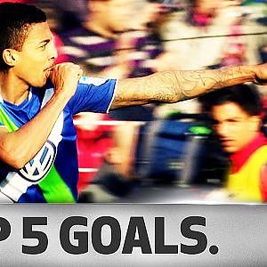 Luiz Gustavo - Top 5 Goals