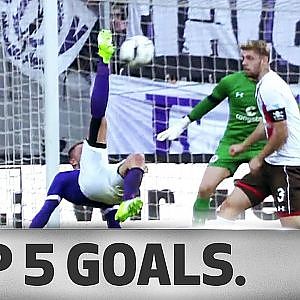 Overhead Kicks, Thunderous Volleys and More - Top 5 Goals on Matchday 26