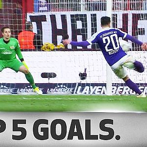 Volleys, Bullet Headers and A Determined Lion - Top 5 Goals on Matchday 27