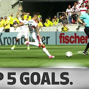 Direct Corner Kick, Long-Range Rocket and More - Top 5 Goals on Matchday 34
